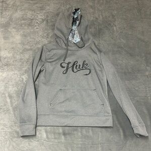 Gray Huk Hoodie